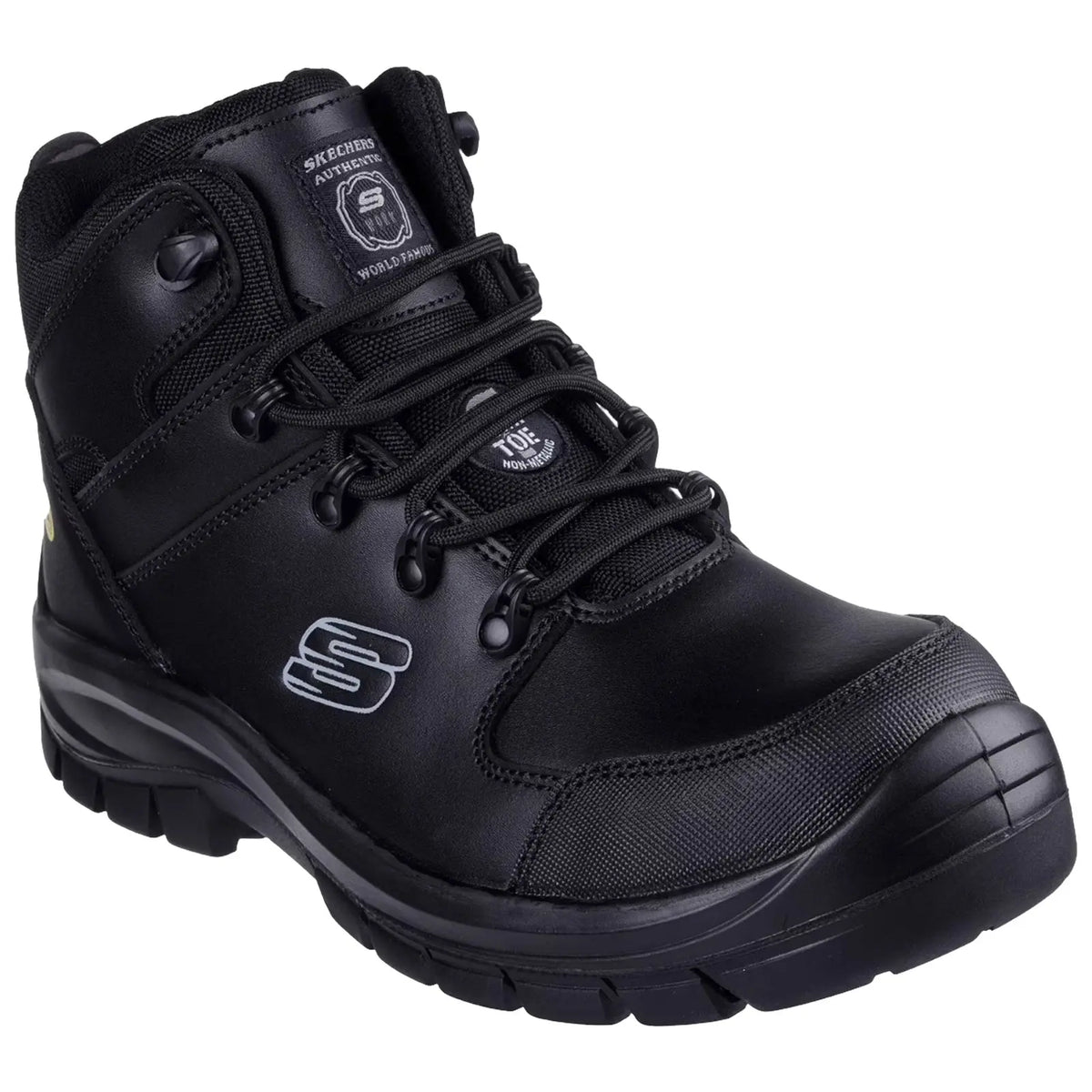 Skechers Mens Trophus Kilram S3 Safety Boots - 6 UK / Black