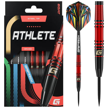 GOAT Athlete Steel Tip Brass Darts Set