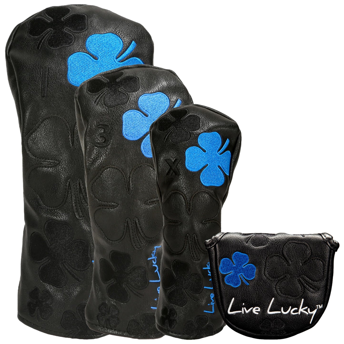 Black Clover Live Lucky Headcovers - Midnight Collection
