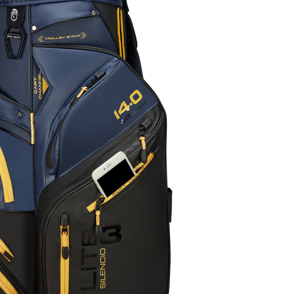 Big Max Golf Dri Lite Silencio 3 Organiser Cart Bag