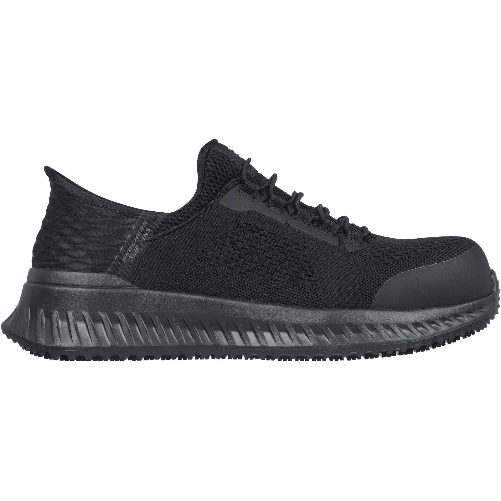 Skechers Mens Tilido Fletchit Slip-Ins Safety Shoes