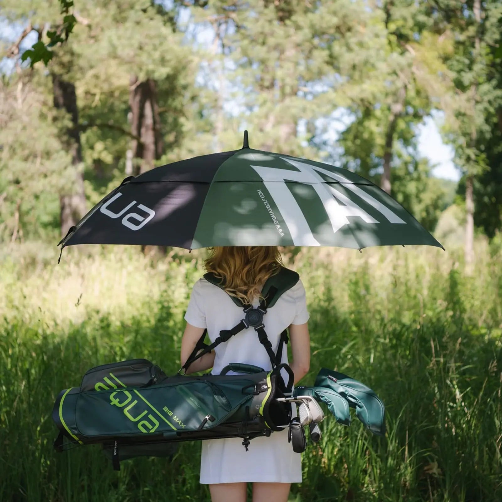 Big Max Aqua UV XL 64" Double Canopy Umbrella