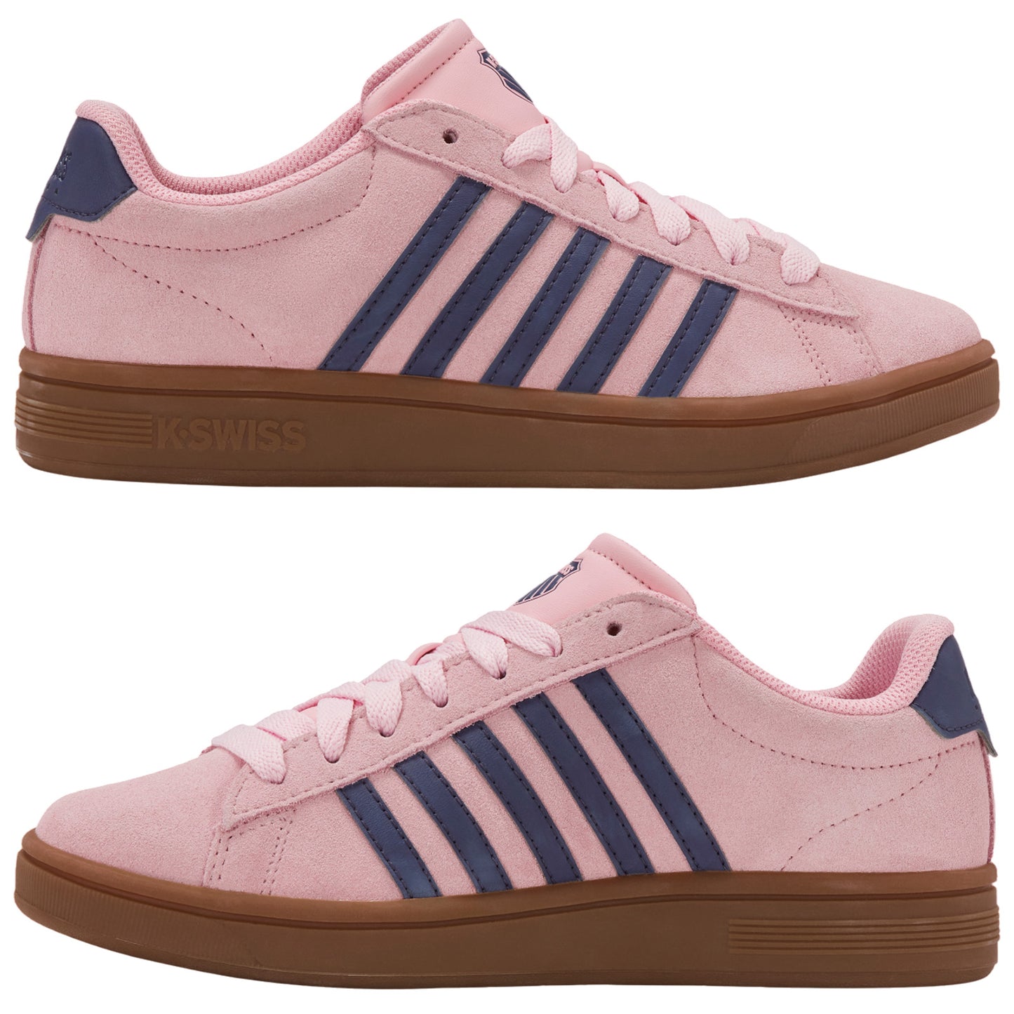 K-Swiss Ladies Court Tiebreak II Suede Trainers