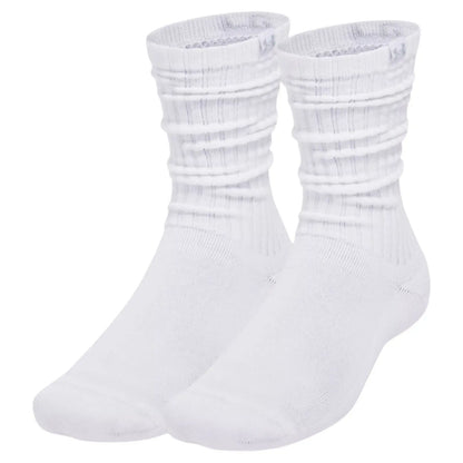 Under Armour Sportstyle Scrunch Crew Socks (2 Pairs)