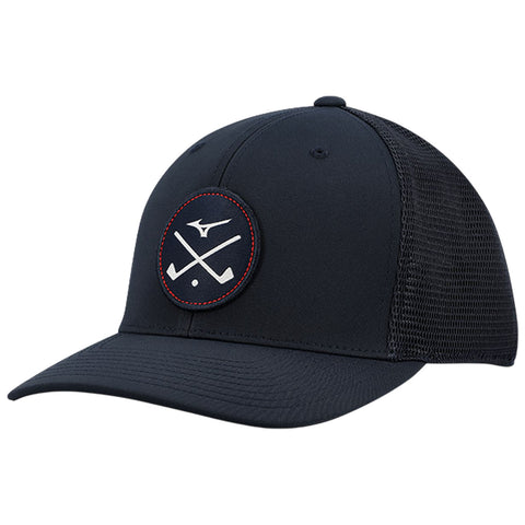 Mizuno Crossed Clubs Meshback Golf Cap