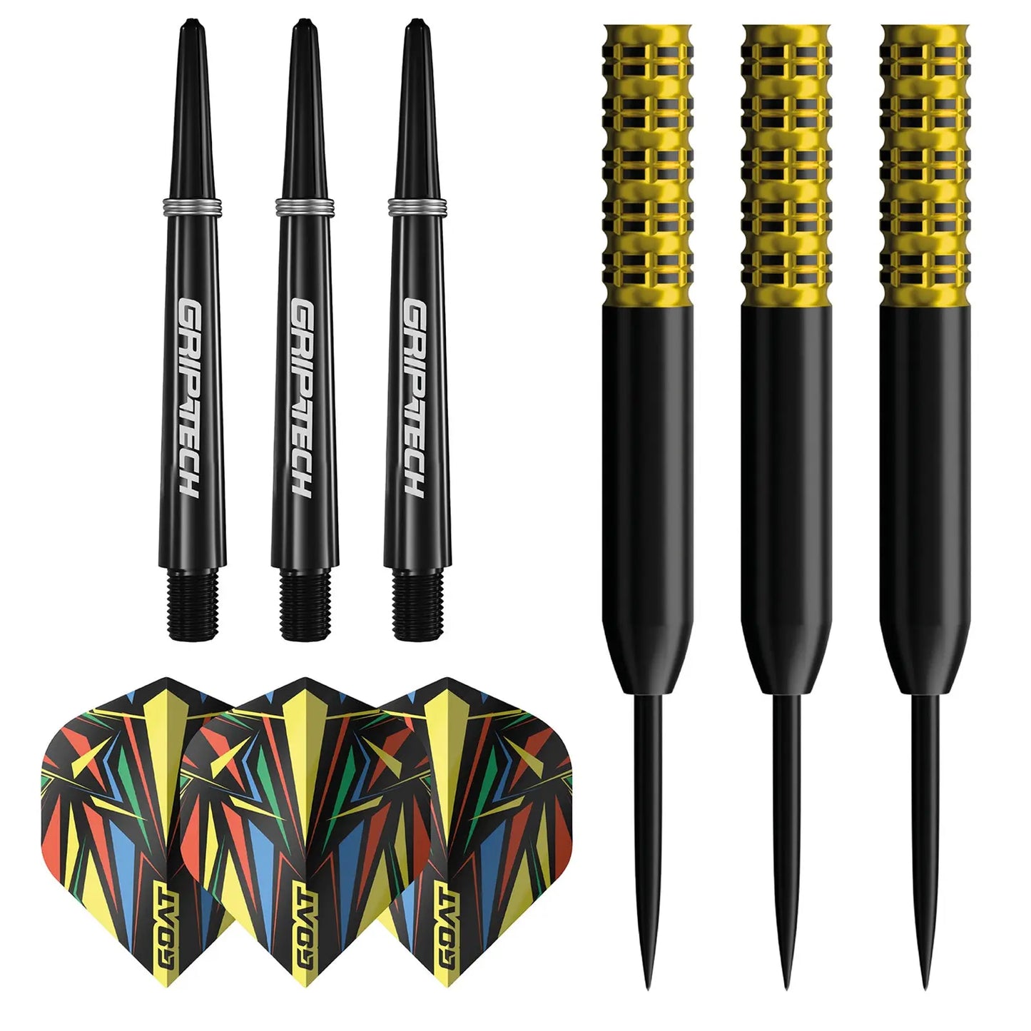 GOAT Athlete Steel Tip 90% Tungsten Darts Set