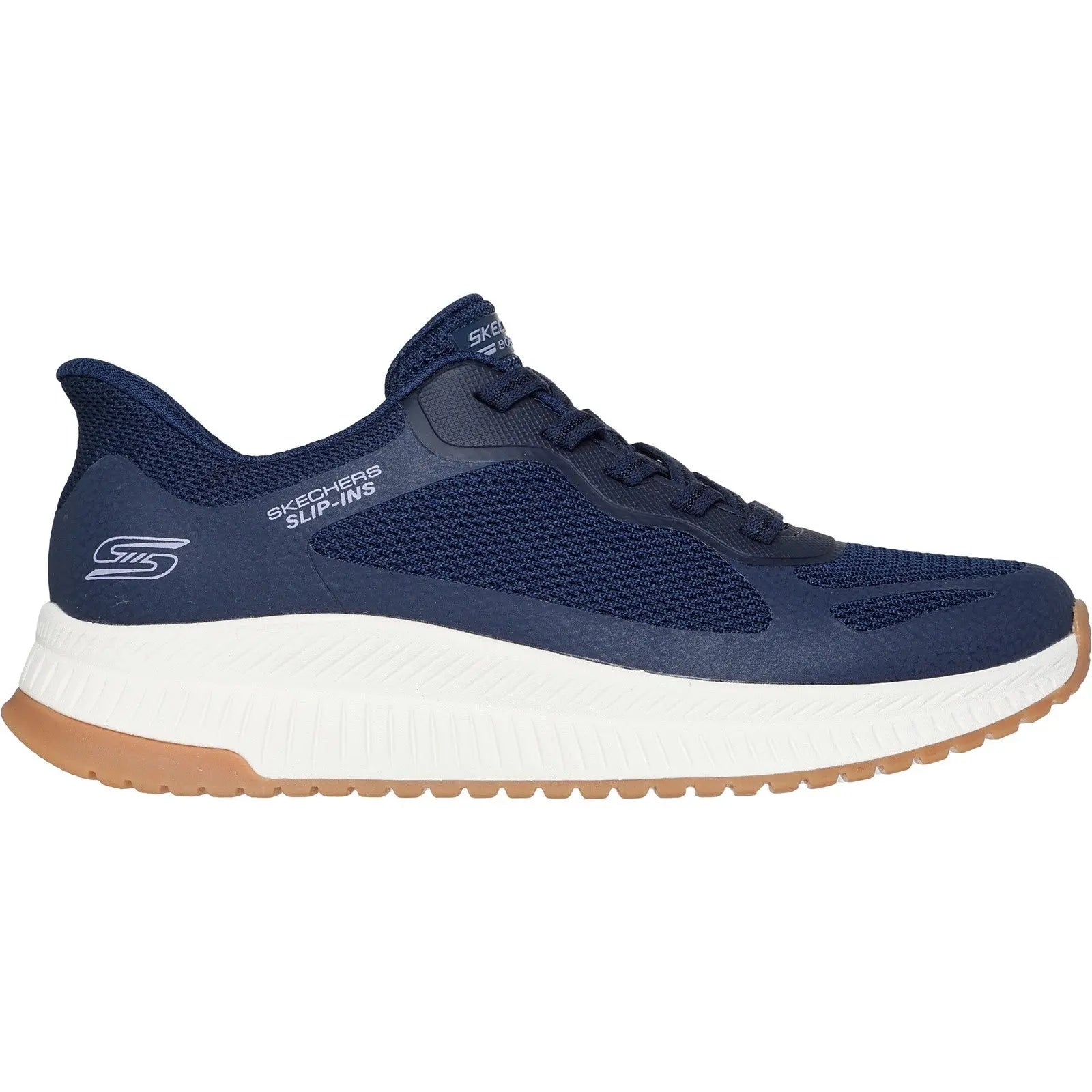 Skechers Ladies Slip-ins BOBS Squad 4 Staple Look Trainers