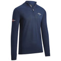 Callaway Mens Blended Merino Half Zip Sweater