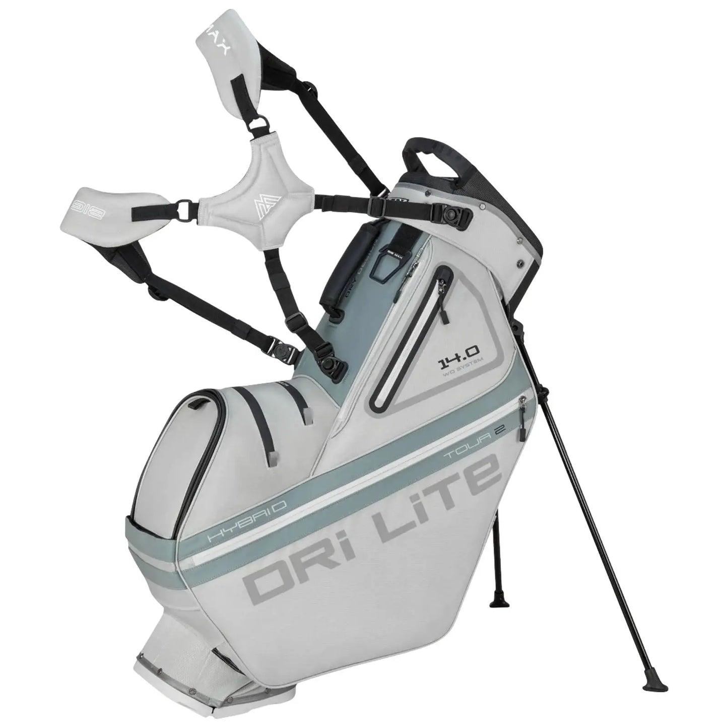Big Max Dri Lite Hybrid Tour 2 Stand Bag JY9013