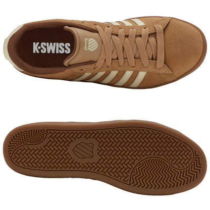 K-Swiss Mens Court Tiebreak II Suede Trainers