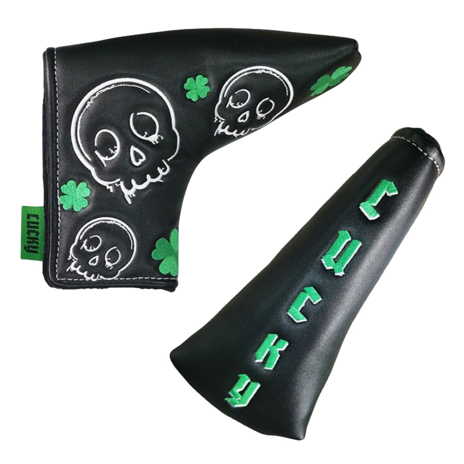 Legend Lucky Skull Headcovers - Black