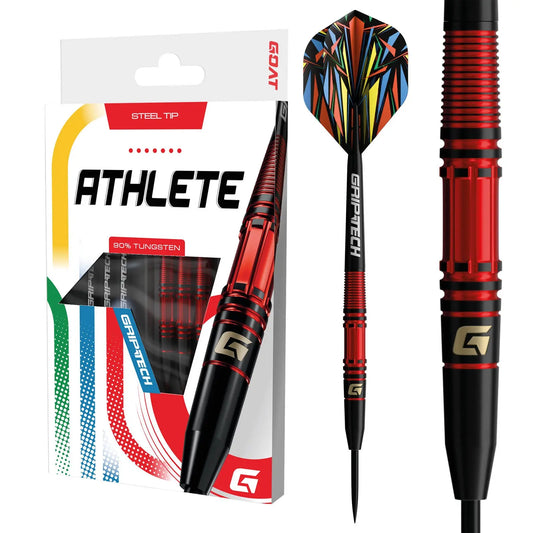 GOAT Athlete Steel Tip 90% Tungsten Darts Set