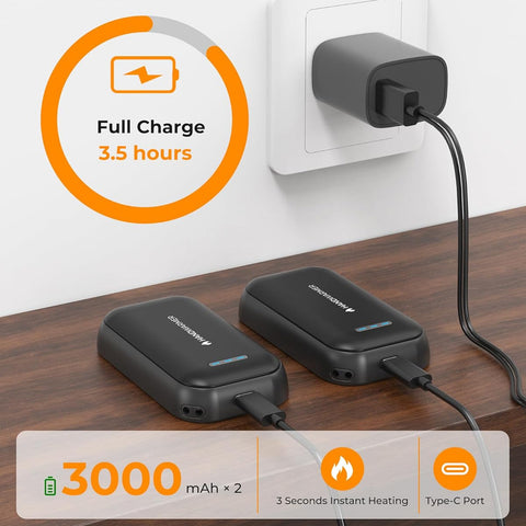 Rechargeable Magnetic Hand Warmers