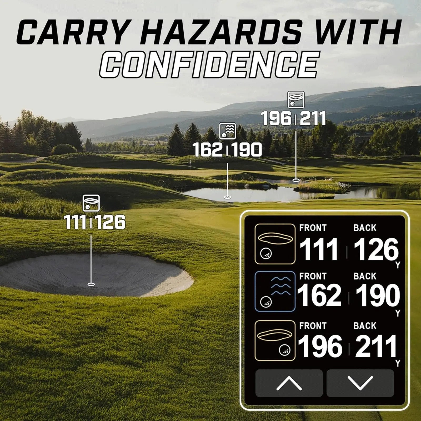 Izzo Swami 7000i Handheld Touchscreen Golf GPS