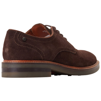 Base London Mens Mawley Suede Derby Shoes