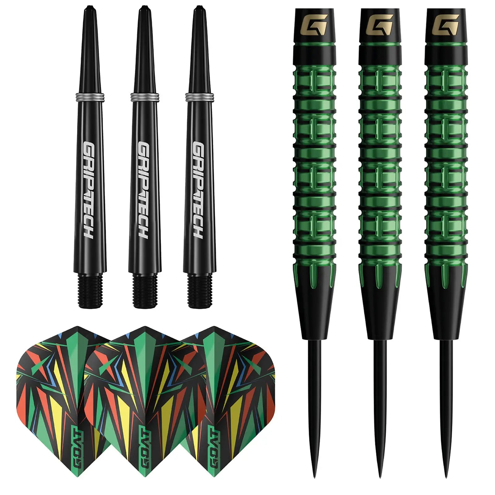 GOAT Athlete Steel Tip 90% Tungsten Darts Set