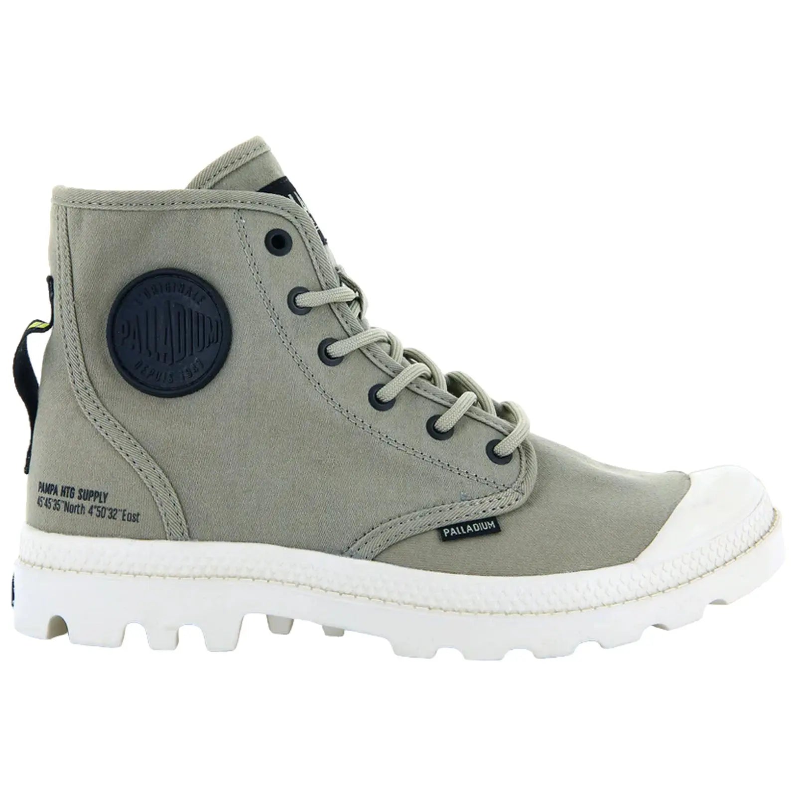 Palladium Pampa HI HTG Supply Boots - Vegan Hi-Top, Unisex, Lightweight Cotton