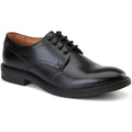 Base London Mens Durham Leather Derby Shoes