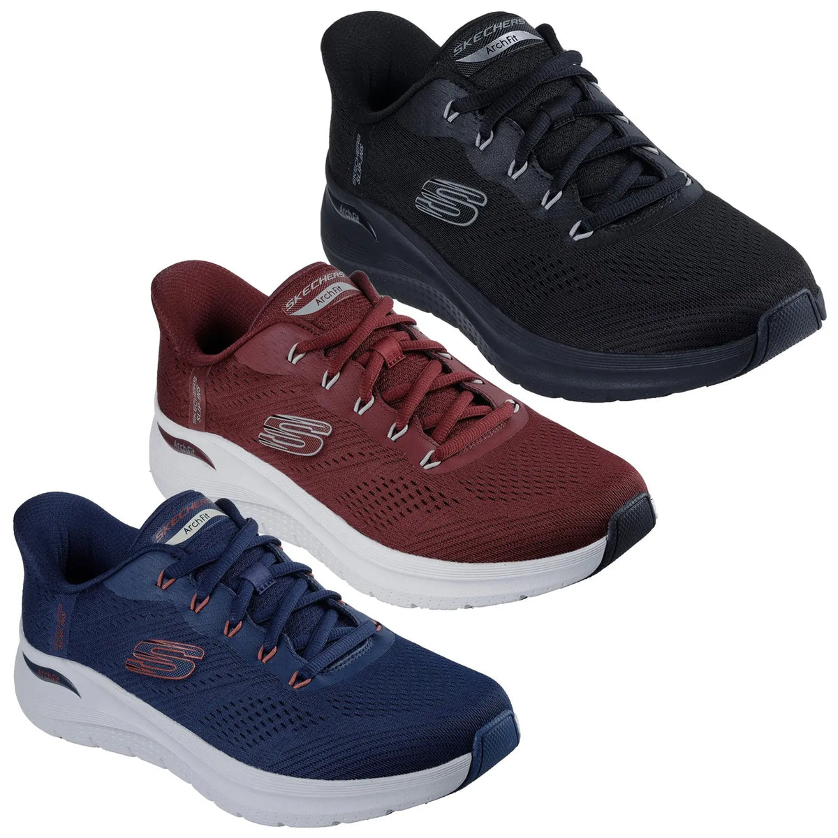 Skechers Mens Slip-ins Arch Fit 2.0 Lestur Trainers 232712