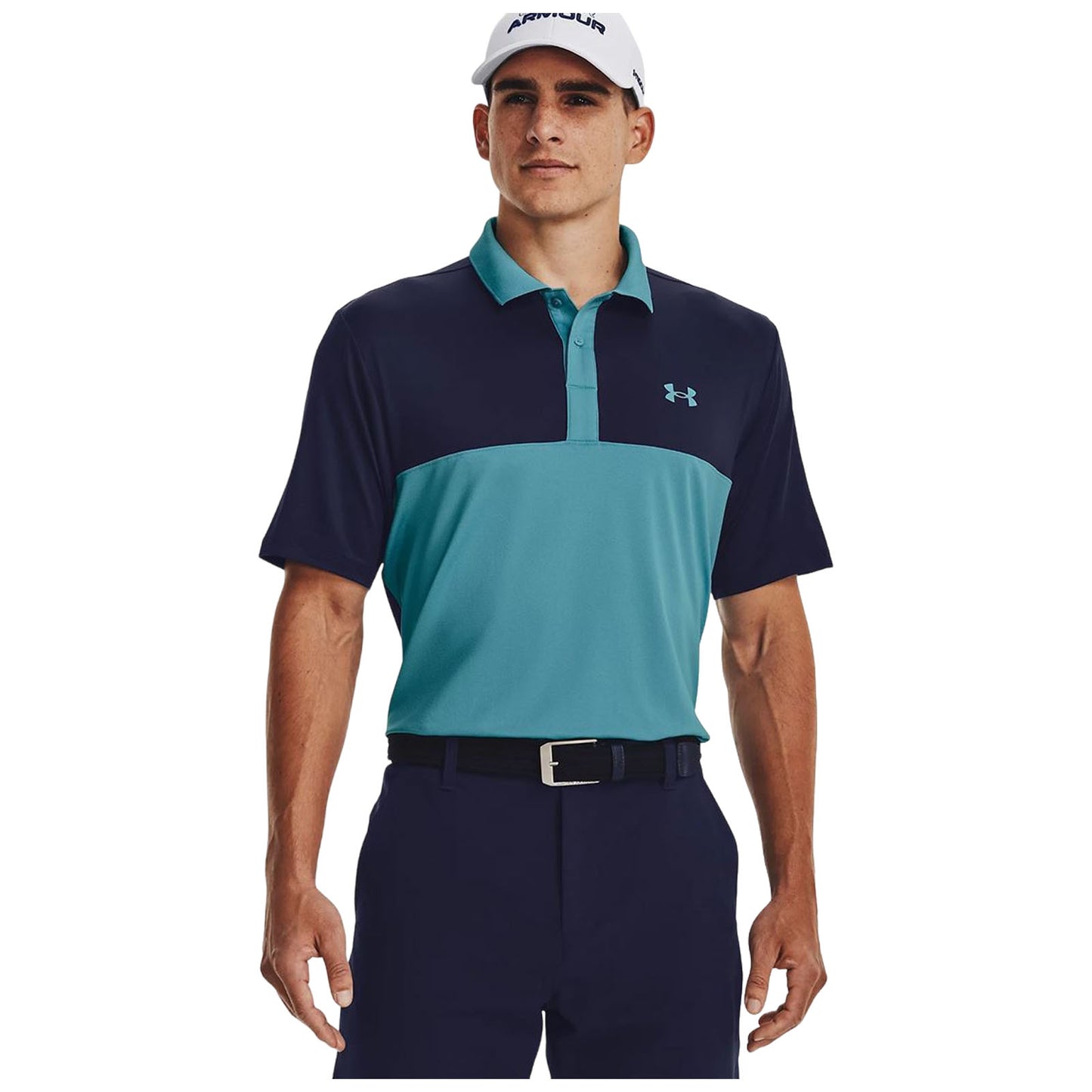 Under Armour Mens Performance 3.0 Colorblock Polo Shirt