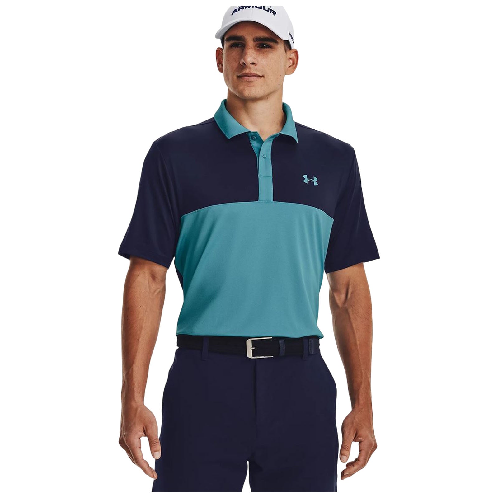 Under Armour Mens Performance 3.0 Colorblock Polo Shirt
