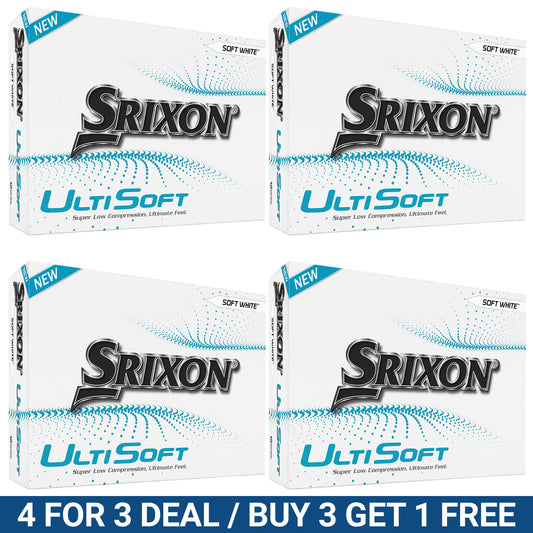 Srixon UltiSoft Golf Balls - 4 FOR 3 DEAL