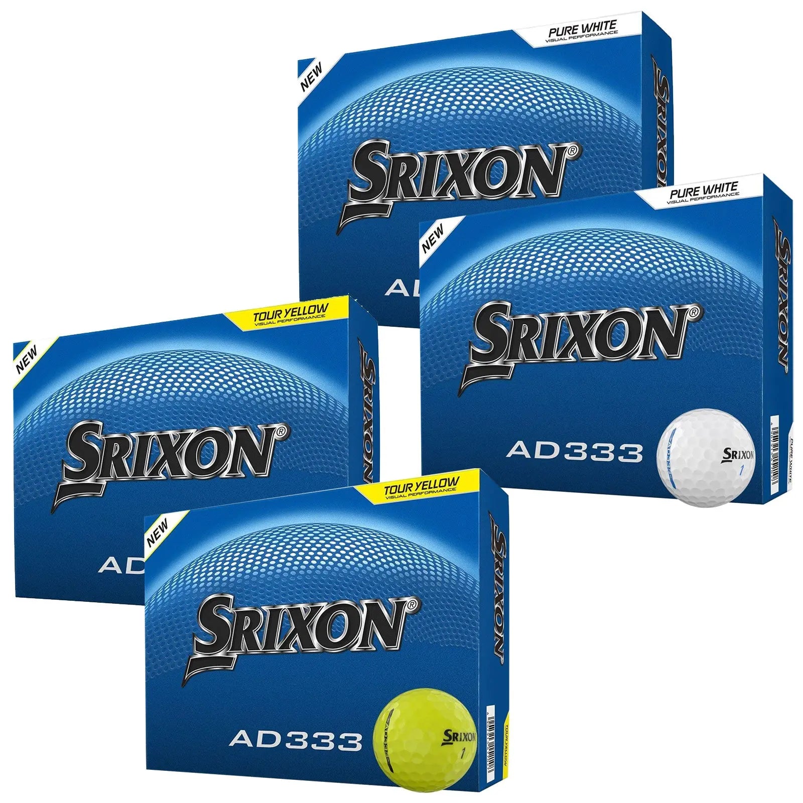 2026 Srixon AD333 Golf Balls - Double Dozen
