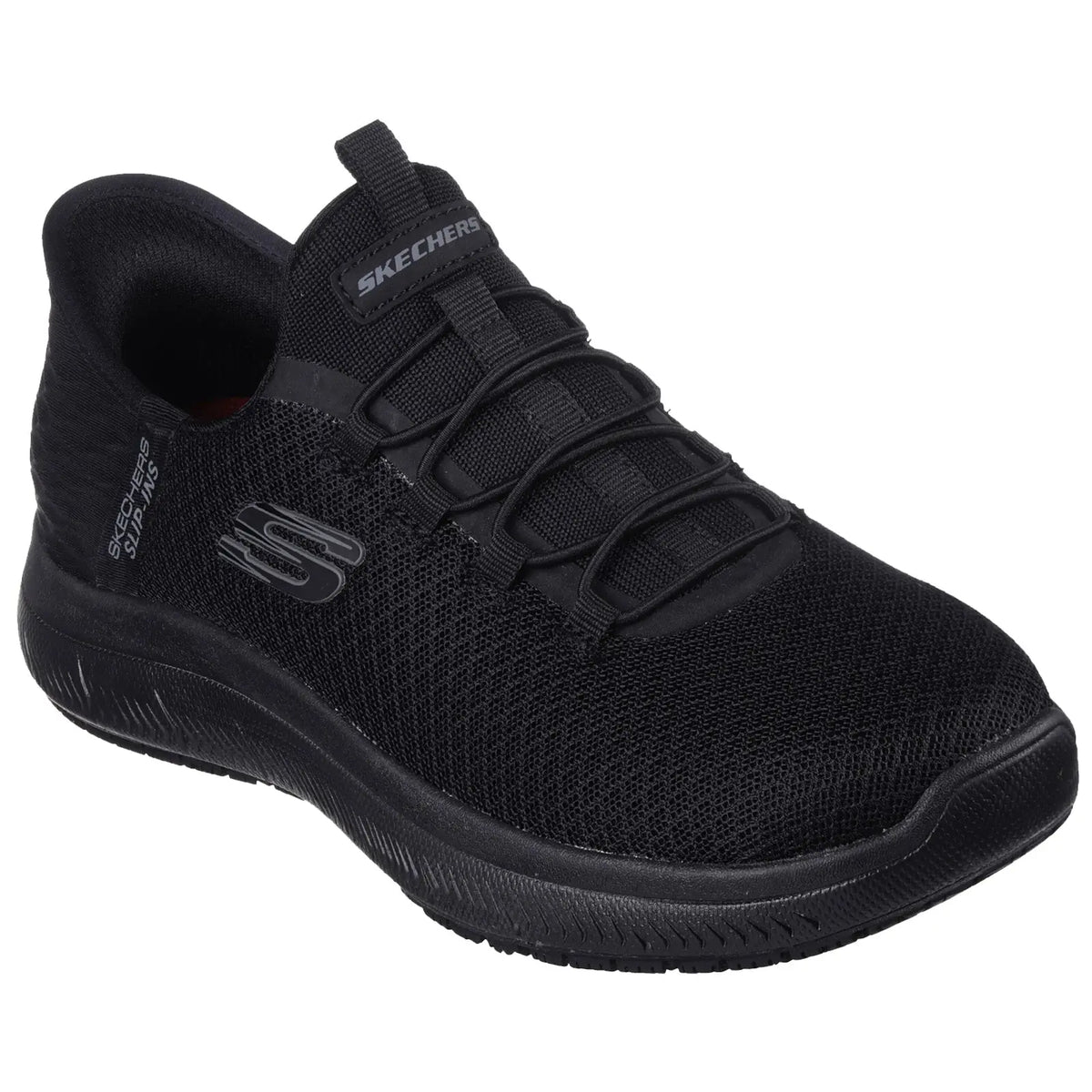 Skechers Ladies Summits Enslee Slip-Ins Work Shoes - 2 UK / Black