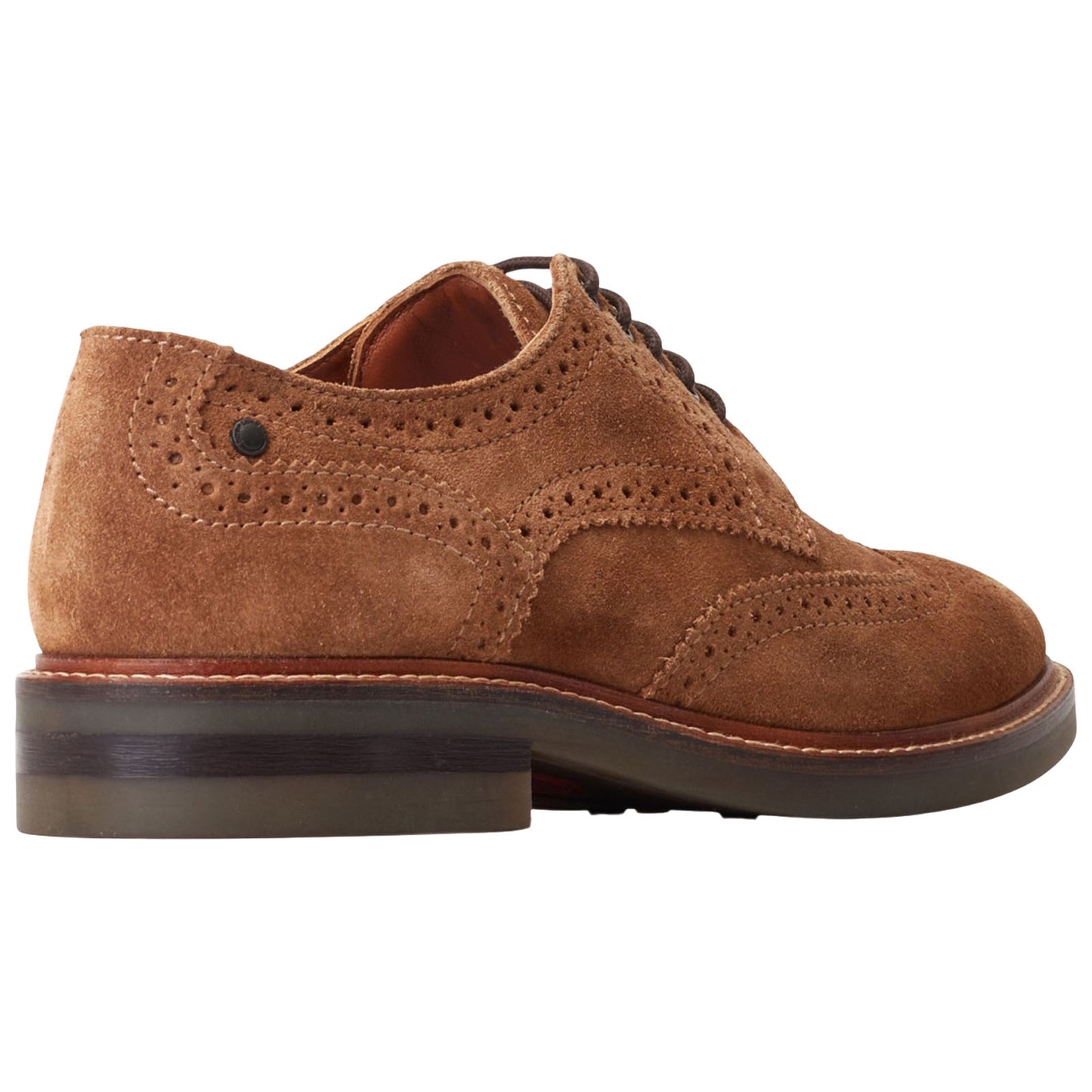 Base London Mens Hatfield Suede Brogue Shoes