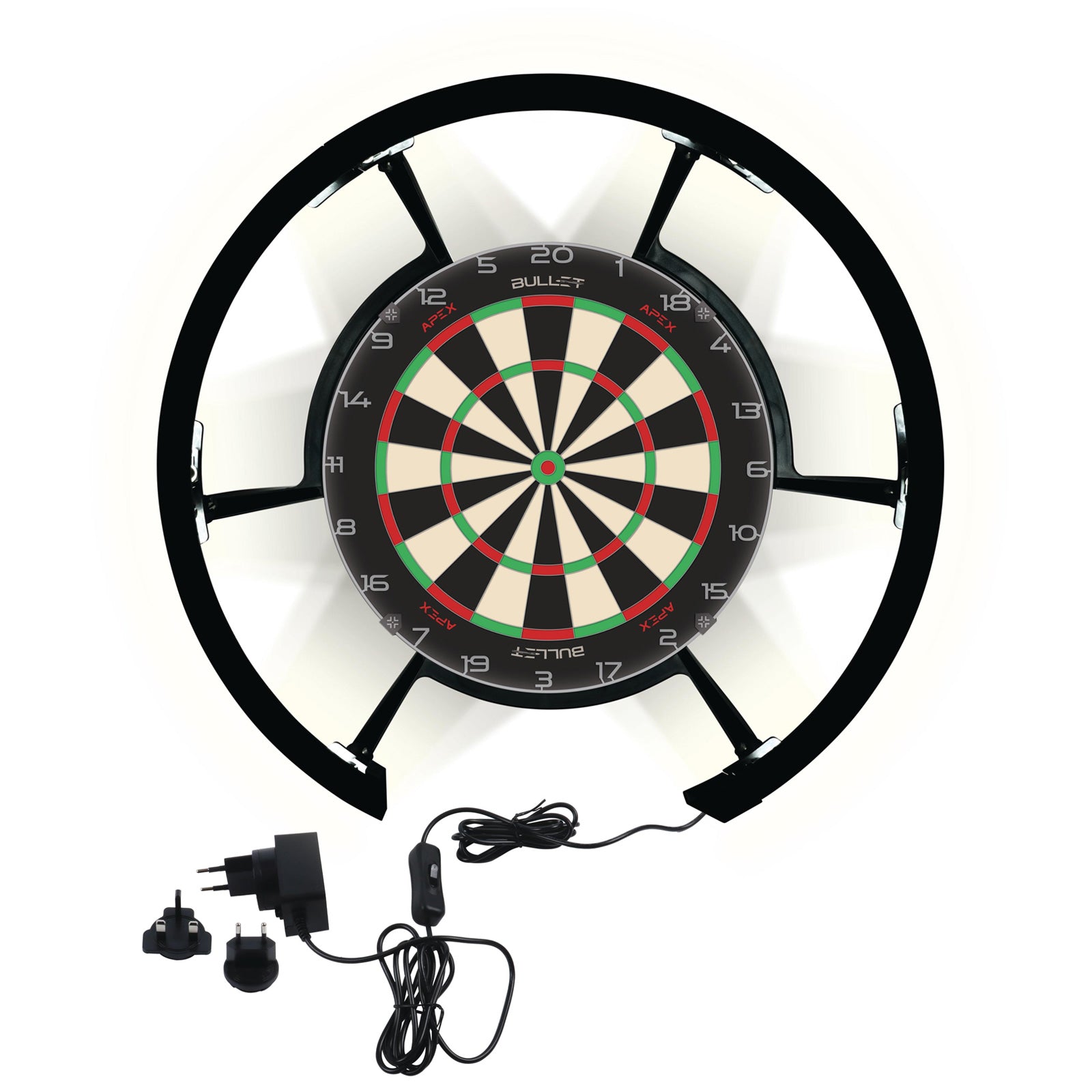 Bullet Dartboard Radion 300 Light 5/6 LED Ring