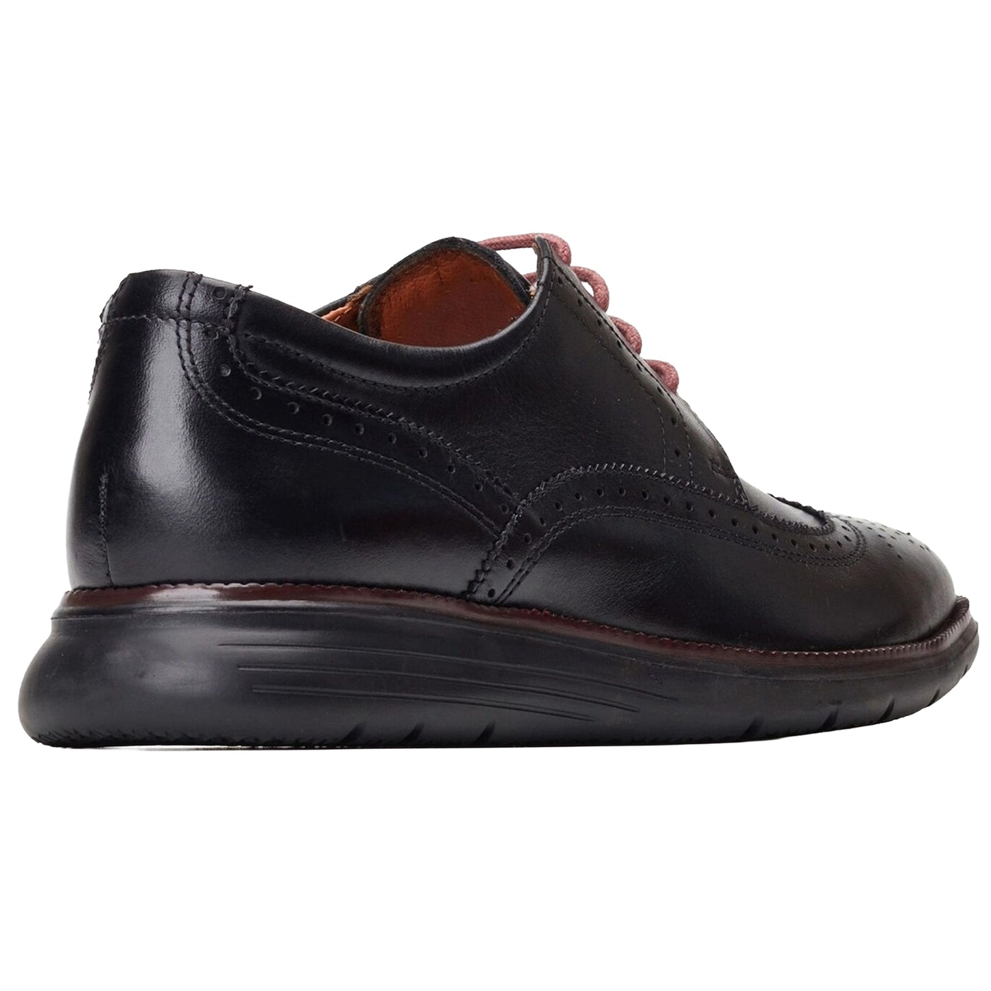 Base London Mens Flight Softy Brogue Shoes