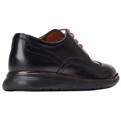 Base London Mens Flight Softy Brogue Shoes