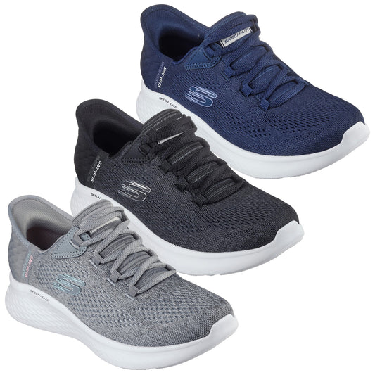 Skechers Ladies Skech-Lite Pro Natural Beauty Slip-Ins Trainers