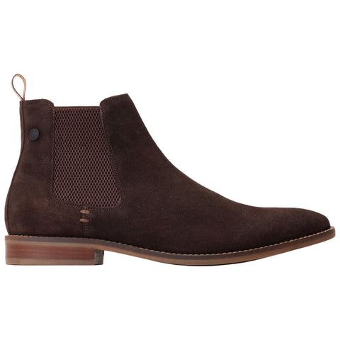 Base London Mens Virgil Suede Chelsea Boots
