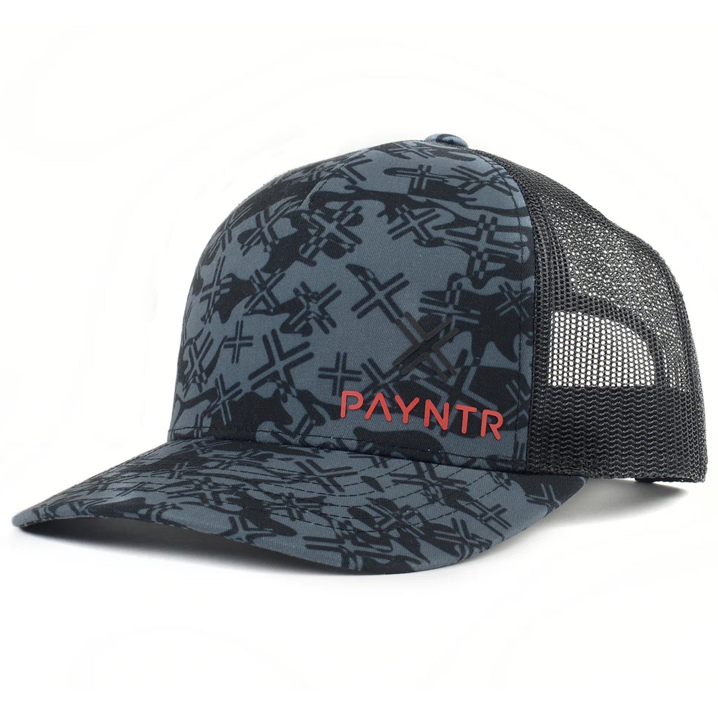 PAYNTR Mens Camo X Flex Fit Mesh Cap PG70009-200