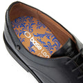 Base London Mens Sleeve Waxy Derby Shoes