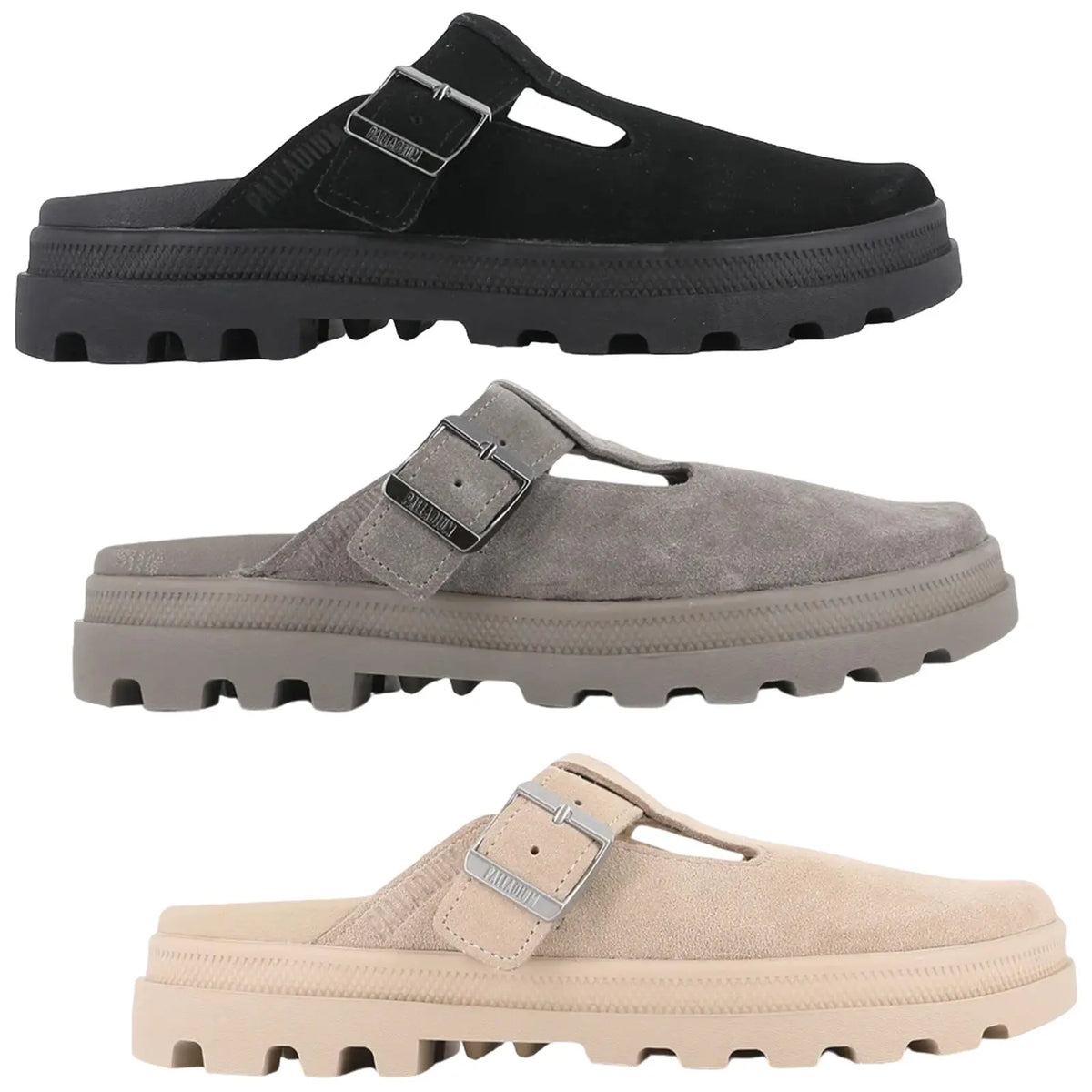 Palladium Unisex Dunelite Pyla Suede Clogs
