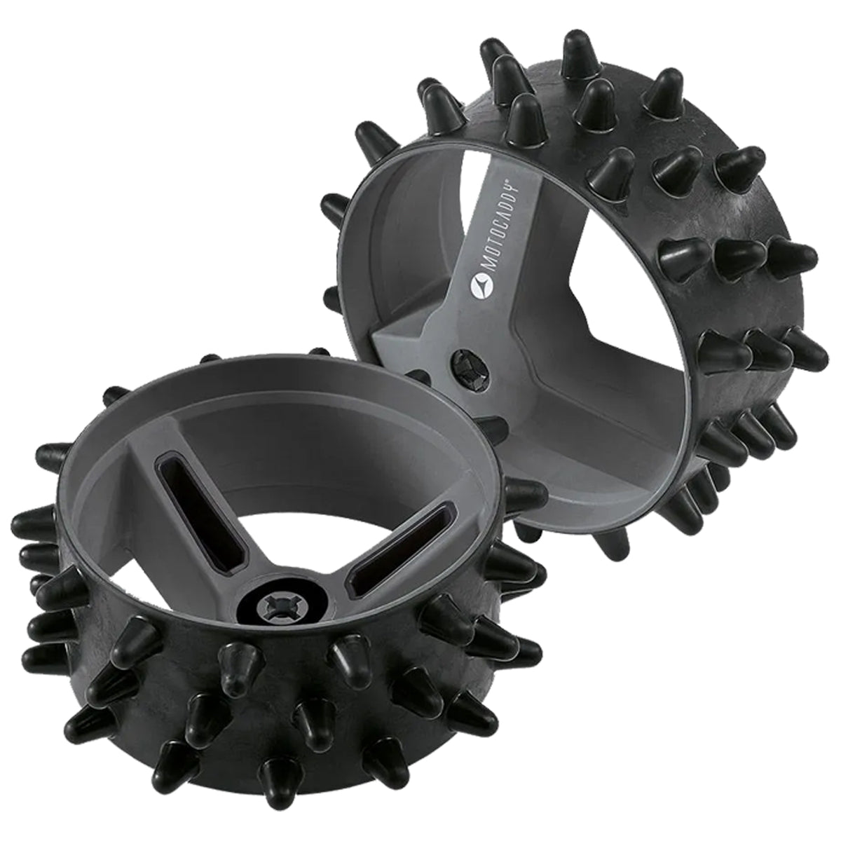 Motocaddy Electric Golf Trolley Rear Winter Hedgehog Wheels (1 Pair)