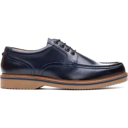Base London Mens Langdon Leather Apron Toe Shoes