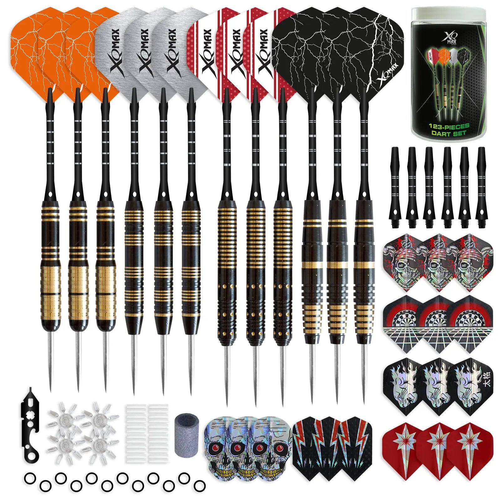 XQ Max 123 Piece Dart Set