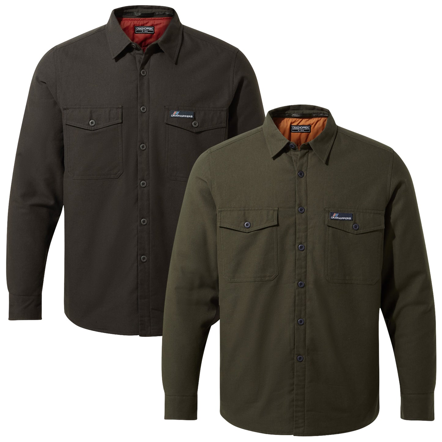 Craghoppers Mens Cookson Long Sleeve Overshirt - Medium