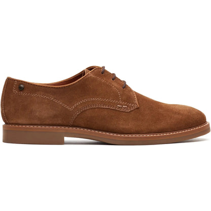 Base London Mens Strand Suede Derby Shoes