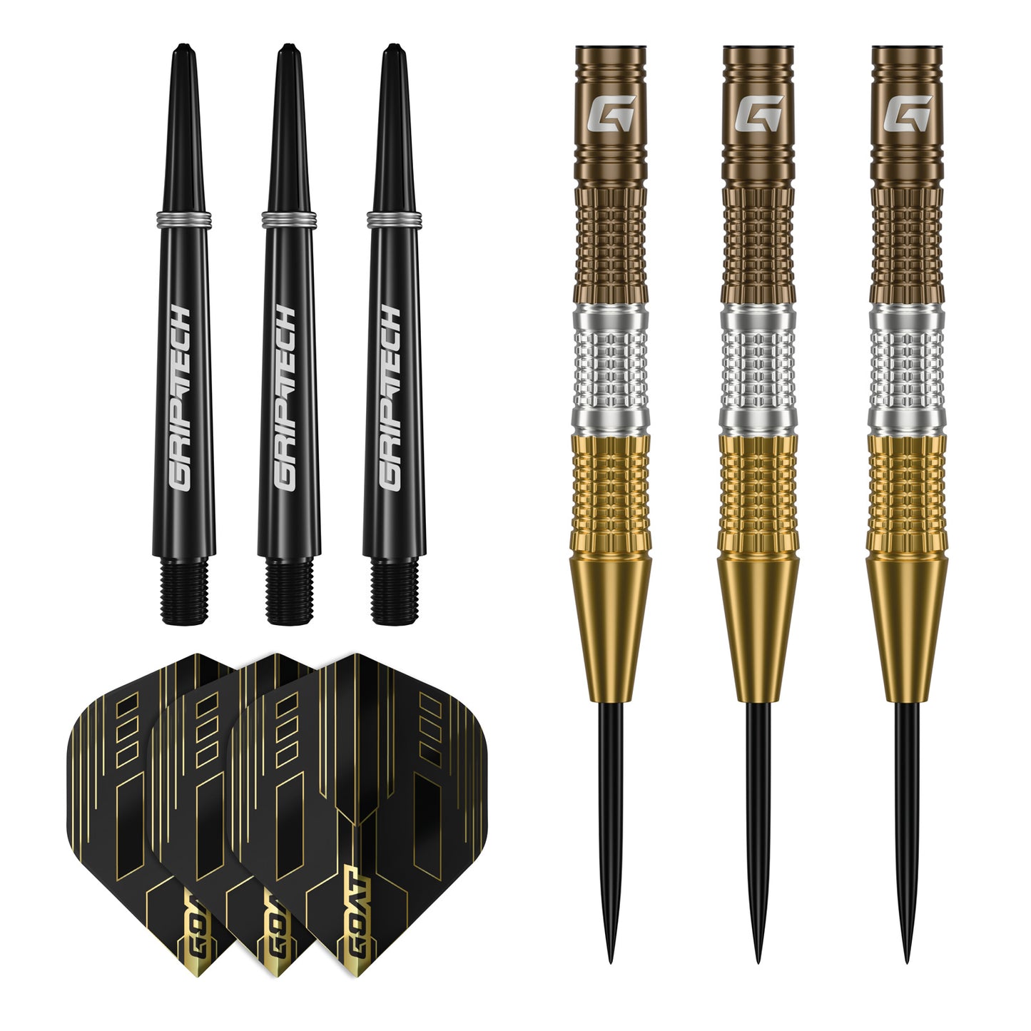 GOAT Ceremony Steel Tip 90% Tungsten Darts Set