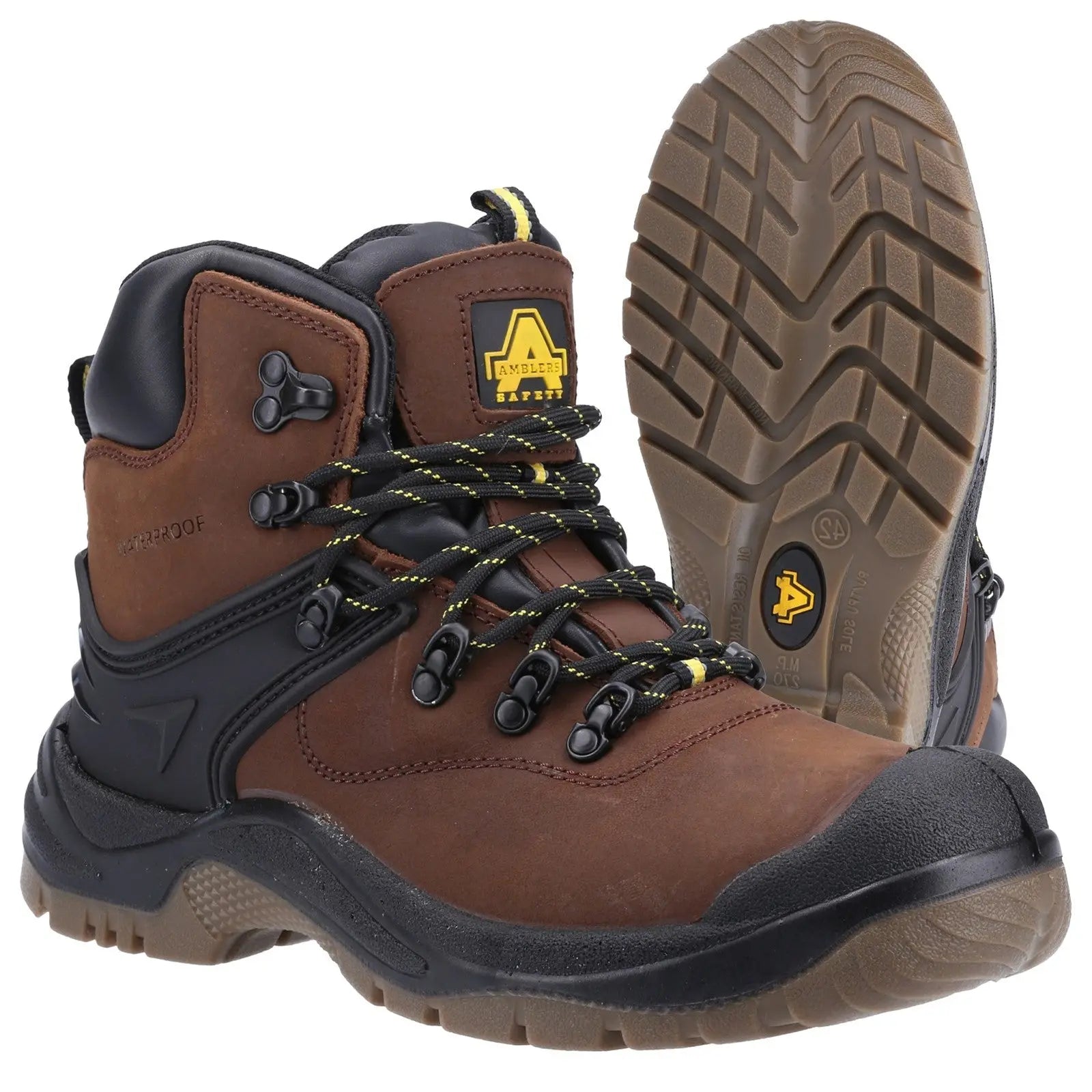 Amblers FS197 Waterproof S3 Safety Boots (Wide)