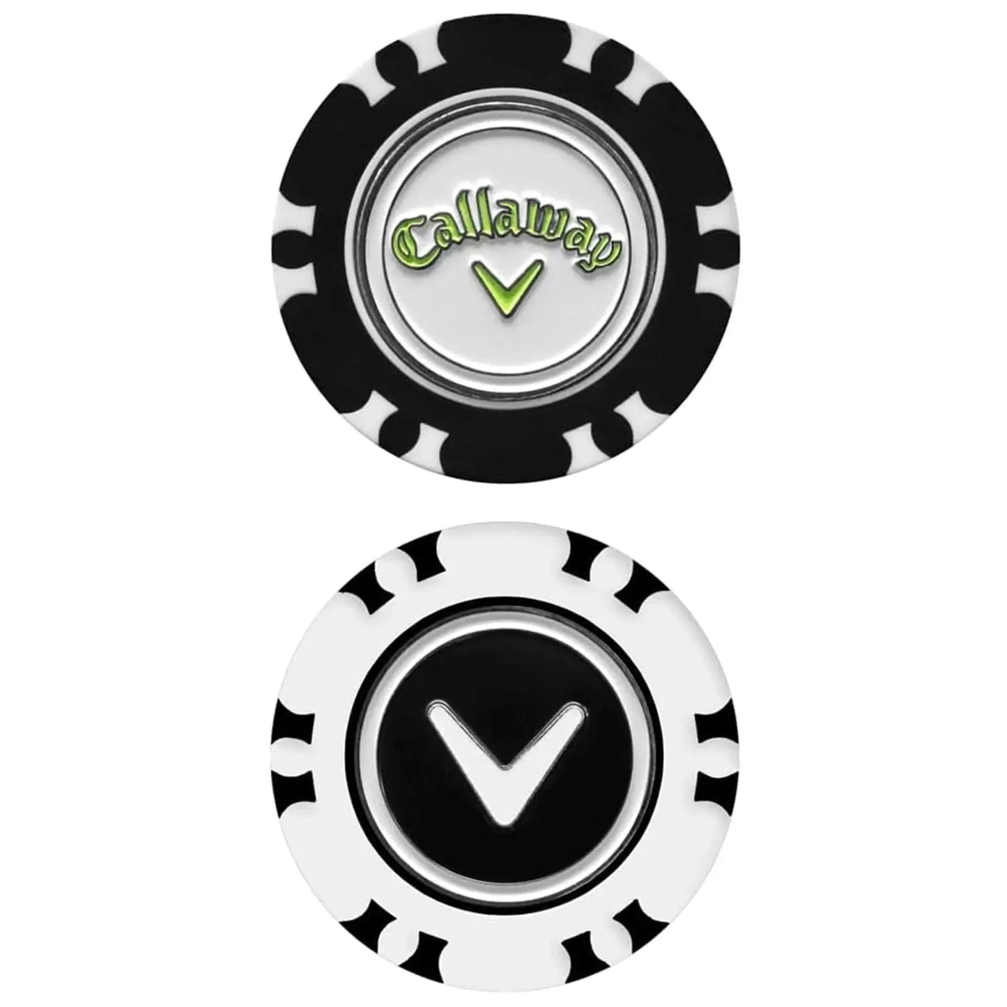 Callaway Dual-Mark 2-in-1 Magnetic Poker Chip Golf Ball Markers
