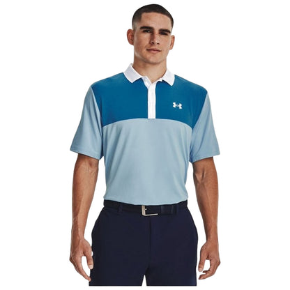 Under Armour Mens Performance 3.0 Colorblock Polo Shirt