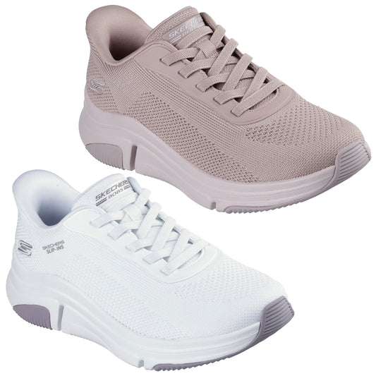 Skechers Ladies Slip-ins BOBS Sport Sparrow Flex Too You Trainers 117587