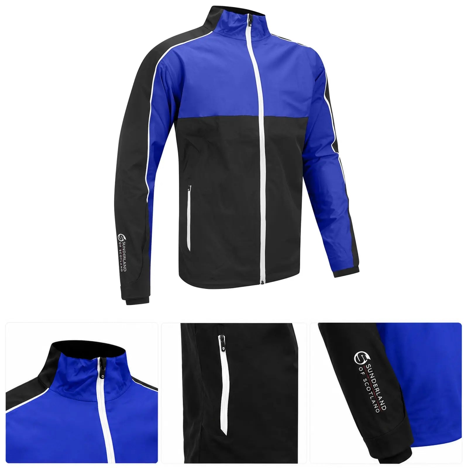 Sunderland Golf Mens Matterhorn Waterproof Jacket