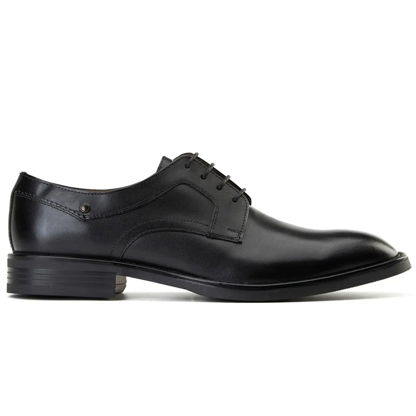 Base London Mens Sleeve Waxy Derby Shoes