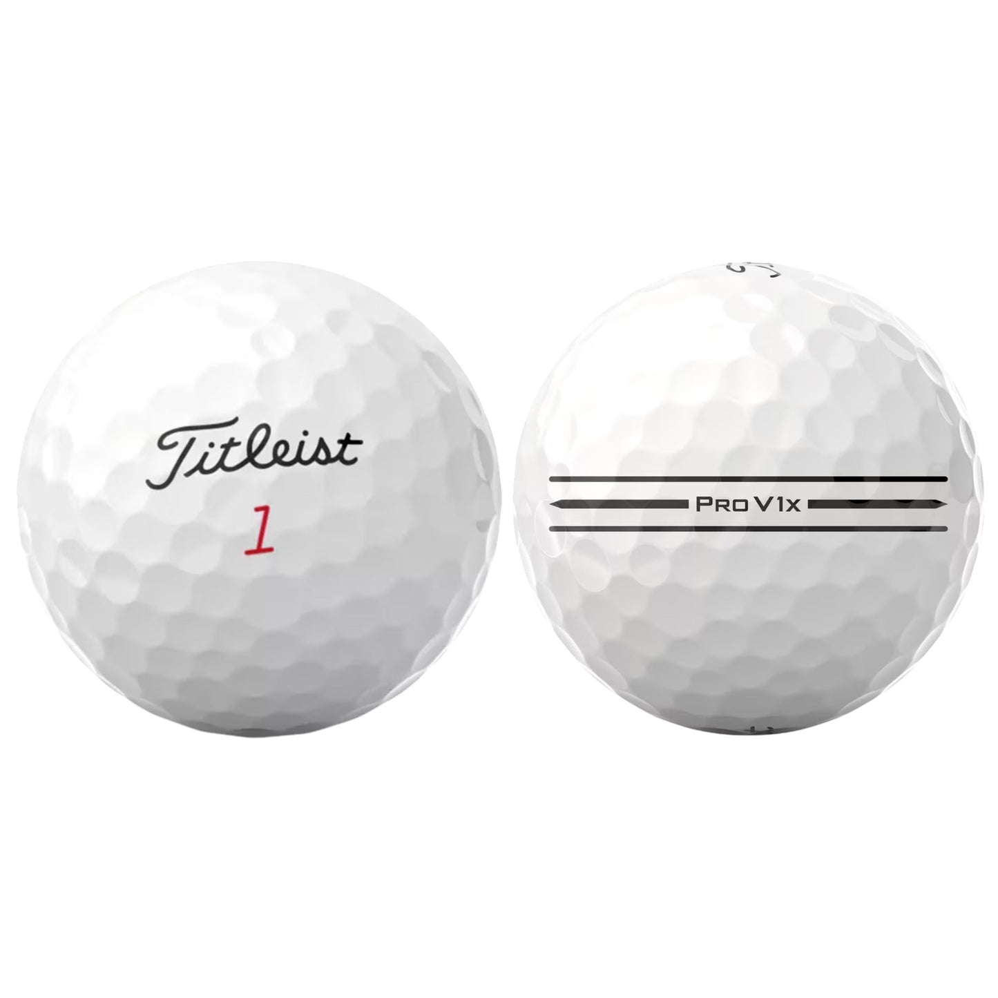 Titleist Pro V1x Aim Enhanced Alignment Golf Balls